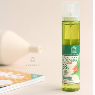 Xịt Khoáng Arumtown Aloe Vera Soothing Mist 118ml-[Cocolux]