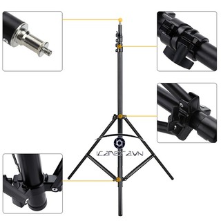 Chân đèn studio light stand 2.8m hợp kim nhôm đỡ thiết bị quay phim chụp ảnh, đèn chiếu sáng, hắt sáng, slider