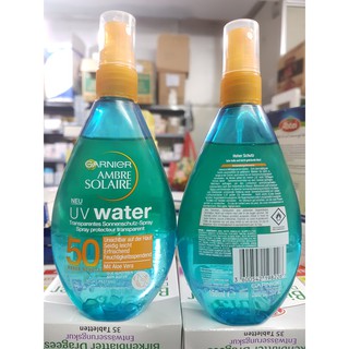 Xịt chống nắng dạng nước Garnier Ambre Solaire UV Water LSF 50 của Đức