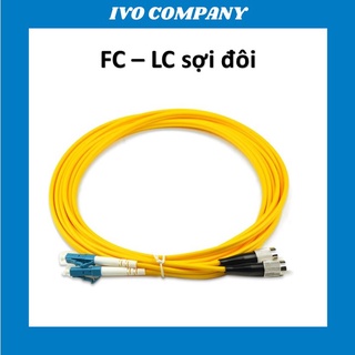 Dây Nhảy Quang Sợi Đôi FC-LC Jumper LC-FC UPC 5m-10m-15m