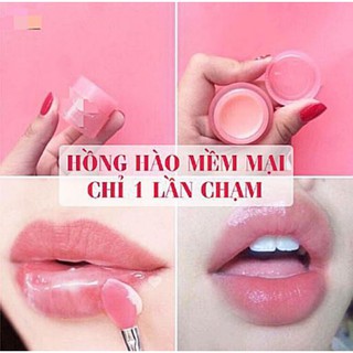 mặt nạ ngủ dưỡng làm mềm môi hương dâu hũ 3g