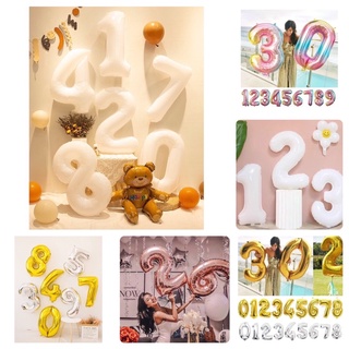 Bóng số size to 70cm trang trí sinh nhật Hot Trend
