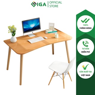 Bàn Làm Việc Chân Gỗ ,Bàn Làm Việc Thông Minh Chống Gù Lưng Thương Hiệu IGEA - GP121(KHÔNG GỒM GHẾ)