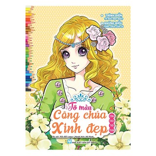 Sách - Tô Màu Công Chúa Xinh Đẹp - Công Chúa Thời Trang