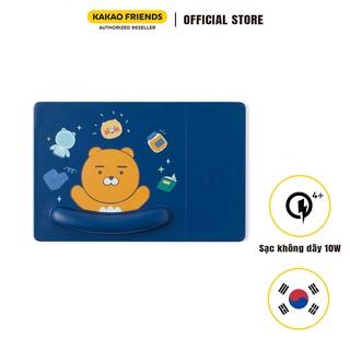 Tấm lót chuột kèm sạc không dây - có đệm tay Kakao Friends Ryan