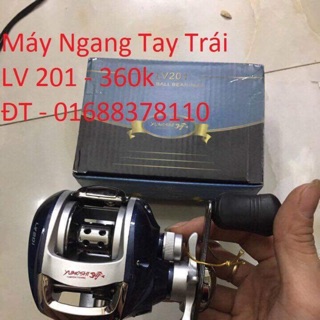 Máy Câu Ngang Tay Trái LV201 Máy Câu Lure Cao Cấp
