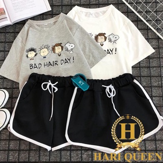 Sét áo phông Bad Hair Day+ quần đùi KTH0720