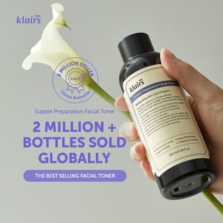 Nước hoa hồng Dear Klairs Supple Preparation Facial Toner 180ml