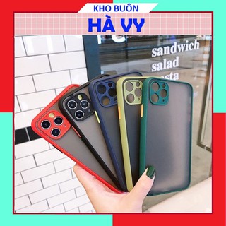 Ốp ĐIỆN THOẠI 11 / PRO / MAX Xs MAX X XS 8PLUS 7PLUS 6PLUS 6 ỐP NHÁM + BẢO VỆ CAMERA CHỐNG SOCK , VA ĐẬP , BÁM VÂN TAY