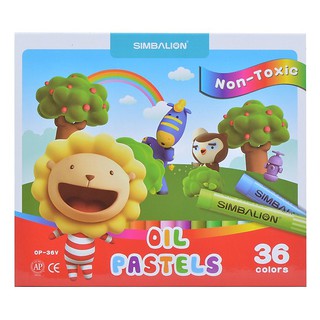 SÁP DẦU SIMBALION CHÍNH HÃNG 100% - HỘP 12/24/36 MÀU