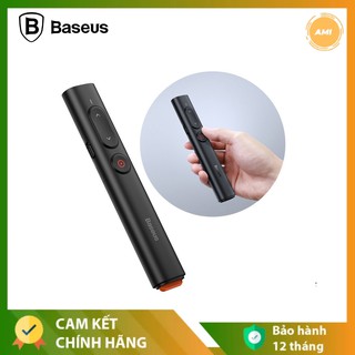Bút Laser Trình Chiếu Baseus Orange Dot PPT Series 2 cho Laptop/ Macbook - Thiết kế nhỏ gọn - Hàng chính hãng
