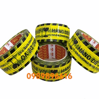 [ Giá Hủy Diệt ] - Combo 1 Cây 6 Cuộn Băng Dính Cảnh Báo Hàng Dễ Vỡ Giá Xưởng