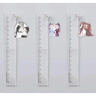 thước kẻ treo trần tình lệnh TKT37 thước kẻ tiêu chiến vương nhất bác cute dễ thương hoạt hình thần tượng