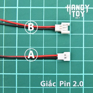 Giắc kết nối Pin JST 2.0 (Losi Micro-T)