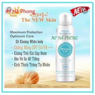 Xịt Chống Nắng White Body The New Skin Hộp Xịt Chống Nắng White Body The New Skin SPF PA 50+++