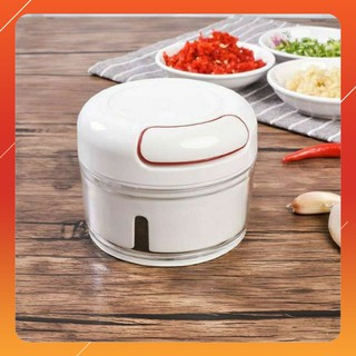 Máy xay tỏi ớt kéo tay siêu nhanh