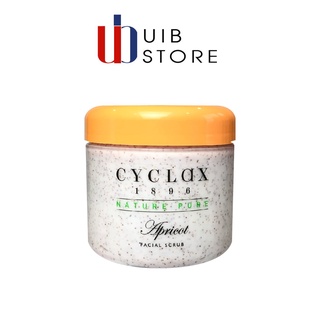 Tẩy tế bào ch ết cho da mặt chiết xuất mơ tươi - Apricot facial scrub CYCLAX 300ml