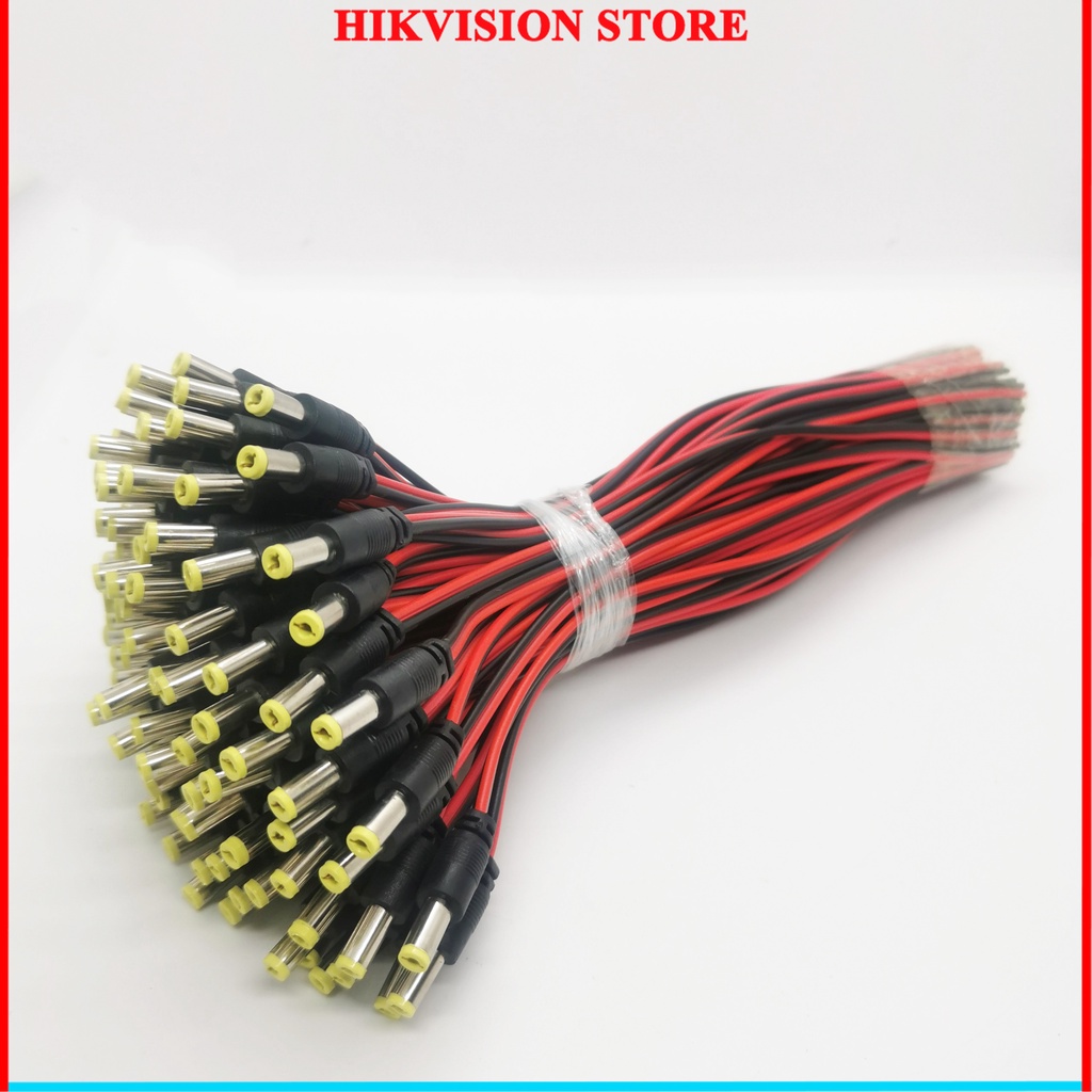[Combo] 100c Dây nguồn DC camera, jack nguồn camera