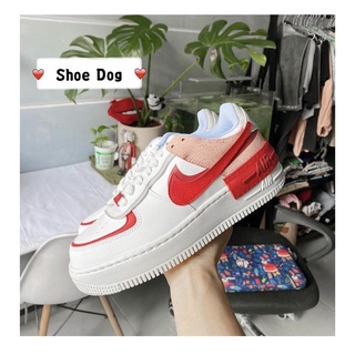 [Chính hãng]Giày Af1 Shadow phối màu đỏ trắng