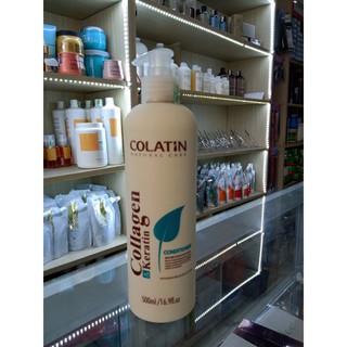_Dầu Xả Tinh Chất Tơ Tằm Colatin Natural Care Bingo Conditioner 500ml