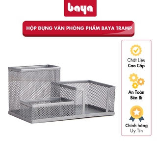 Hộp Đựng Văn Phòng Phẩm BAYA TRAMP Kim Loại Nhiều Màu Kích Thước D10xW20xH10 1099423