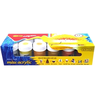 Hộp 12 Màu Colokit Acrylic ACR-C03