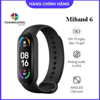 [BẢN QUỐC TẾ] Đồng Hồ Vòng đeo tay thông minh Mi Band 6, MiBand 6 - Hàng Chính hãng Digiworld