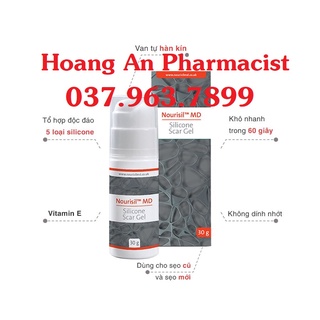Nourisil MD - silicone gel chăm sóc sẹo của Hà Lan - Anh Quốc