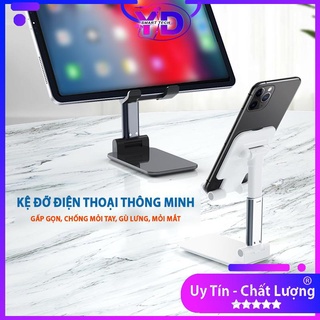Giá đỡ điện thoại, máy tính bảng cao cấp gấp gọn tiện lợi, kệ điện thoại xem phim, lướt tt,...