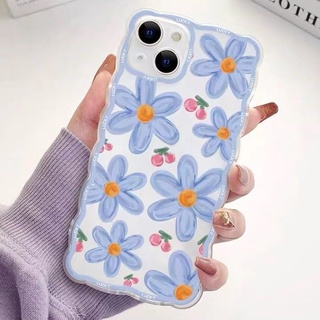 Ốp Điện Thoại TPU Mềm Hình Hoa Anh Đào Cho IPhone 13 12 Mini 11 Pro X XR XS Max SE 2020 6 6S 7 8 Plus