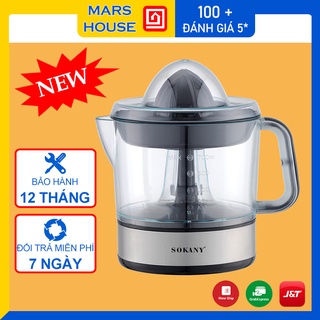 Máy Vắt Cam, Máy Ép Cam Tự Động Không Nút Bấm Chính Hãng SOKANY, Máy Vắt Cam Gia Đình