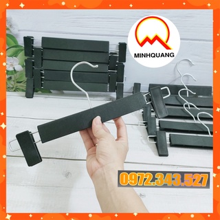 10 chiếc kẹp nhựa đen - kẹp treo quần jean,quần tây,chân váy,bộ,áo,váy,.. kích thước dài 30cm,đầu móc xoay 360*