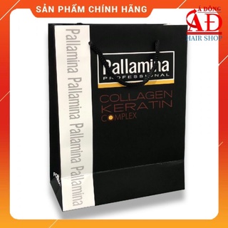 TÚI GIẤY NHÃN HIỆU PALLAMINA ĐỰNG DẦU GỘI XẢ MỸ PHẨM