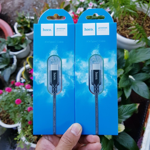 Cáp sạc Hoco dây dù dài 1m Micro USB/Type-C/
