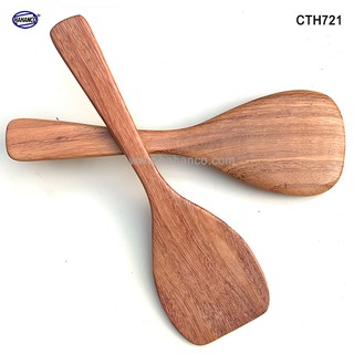 Muôi xới cơm bằng gỗ tự nhiên /Chịu nhiệt cao [CTH721] HAHANCO