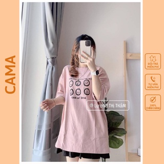[Mã 44FASHIONSALE1 giảm 10K đơn 50K] Áo thun nam nữ unisex form rộng tay ngắn in hình cổ tròn AT259
