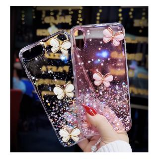Casing Samsung A31 A11 A21S S20 Plus Ultra M11 M30S M30 M31 Bling Bling Starry Butterfly Style Transparent Phone Case