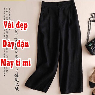 Quần Đũi Ống Rộng Kiểu Nhật, Cúc Khóa Siêu Thoải Mái - QA40