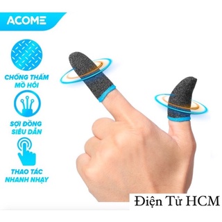 Găng tay chơi game Sợi đồng chống mồ hôi co dãn siêu bền dành cho game PUBG FF Tốc Chiến Liên Quân mobile - ACOME AFS01