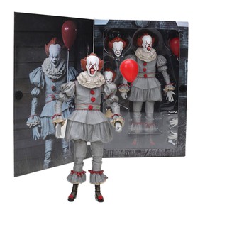 Mô Hình Hề Ma Quái IT Pennywise Có Khớp Cử Động Phong Cách Neca