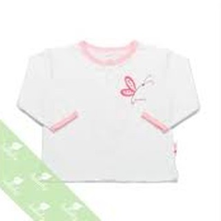 Áo sơ sinh cài giữa Lullaby dài tay