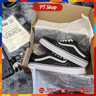 [FreeShip -Hàng Loại A] Giày Vans Xịn Full phụ kiện, Giầy Van thể thao nam nữ Sneaker Full bill box cao cấp