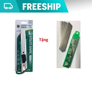 MUA DAO RỌC GIẤY BERRYLION 229B RỘNG 18MM TẶNG 10 LƯỠI DAO BERRYLION