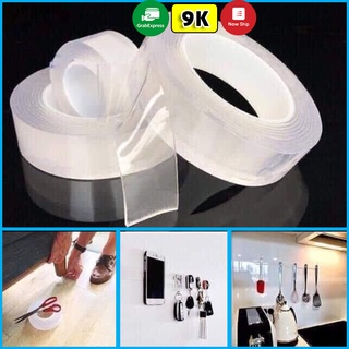 Băng Keo Trong Suốt Dán 2 Mặt Siêu Dính Chống Thấm Nước Đa Năng Tiện Dụng