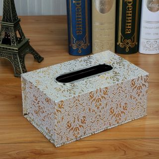 Hộp giấy ăn giả da cao cấp 5158