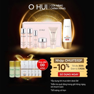 [Mã COSLUX05 giảm 120K]Combo Kem chống nắng dưỡng ẩm cho da nhạy cảm OHUI MM Day Shield Sun Red SPF50+ PA++++