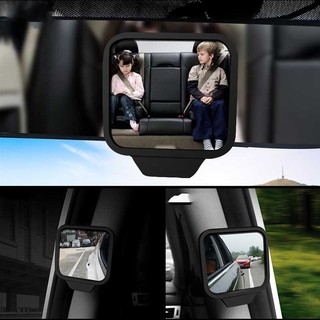 Gương Quan Sát Bên Trong Xe Ô Tô, Xóa Bỏ Điểm Mù Gắn Hàng Ghế Sau Tăng Góc Quan Sát An Toàn Khi Mở Cửa Xe