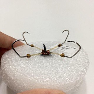 Lưỡi câu cá tứ đuôi ngựa thép trắng