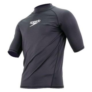 Đồ Bơi Chống Nắng Nam Speedo Essential Male Rashguard S/S - SOJ20008-BKWH