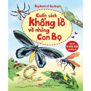 Sách -Sách tương tác - Big book - Cuốn sách khổng lồ về những con bọ